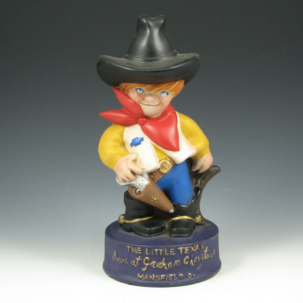 Appraisal: Hull Novelty Little Texan Graham Chevy Bank - Mint Little