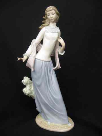 Appraisal: Nao by Lladro Porcelain Figurine of Lady '' excellent