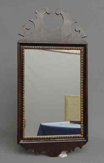 Appraisal: th c Queen Anne mirror '' x ''