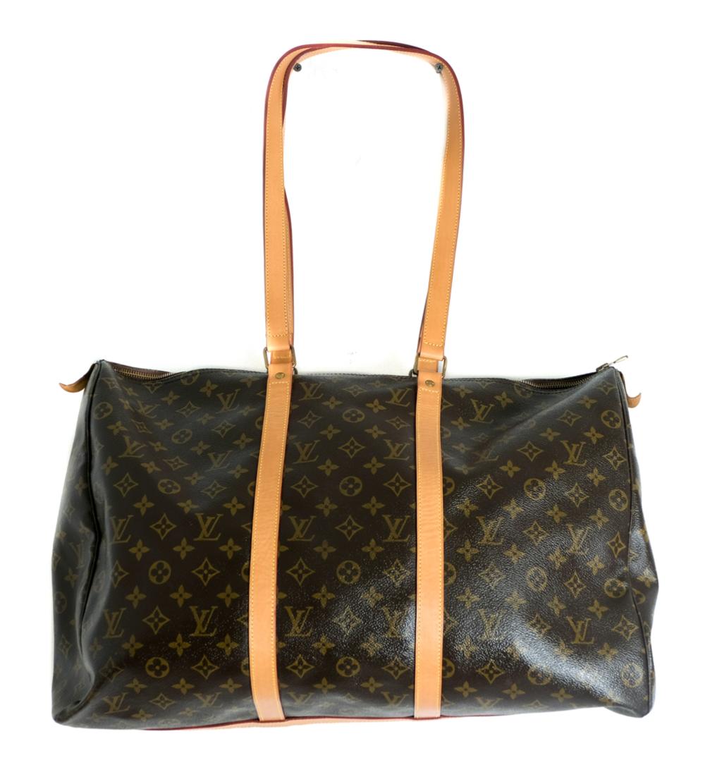 Appraisal: LOUIS VUITTON EXTRA LARGE MONOGRAM TOTELouis Vuitton extra large monogram