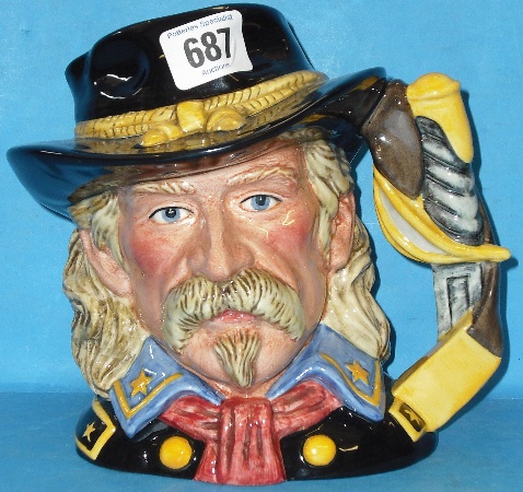 Appraisal: Royal Doulton Large Character Jug General Custer D