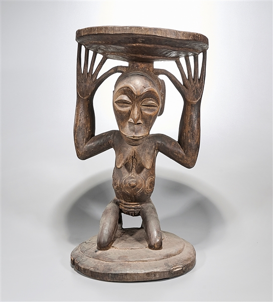 Appraisal: African Luba Hemba Democratic Republic of the Congo carved wood