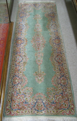 Appraisal: A PAIR OF PERSIAN KERMAN AREA RUGS hand knotted in