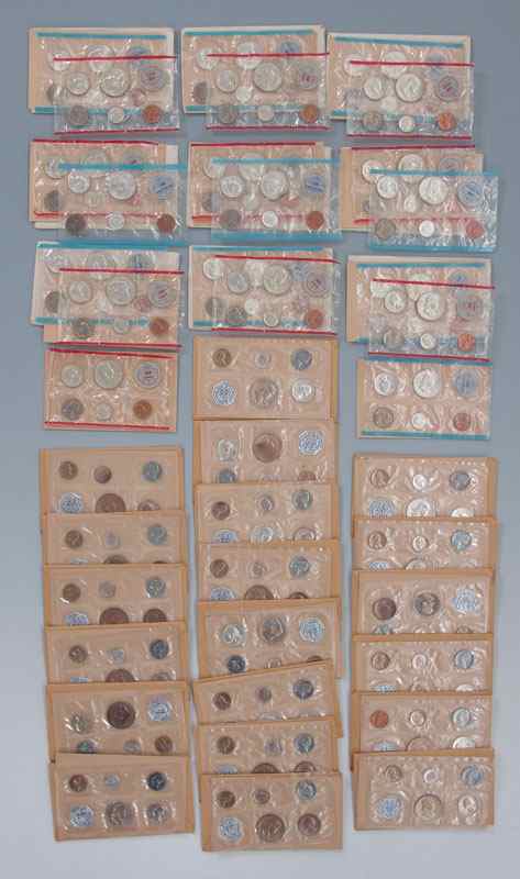 Appraisal: PROOF UNCIRCULATED COIN SHEETS US MINT To include proof sheets