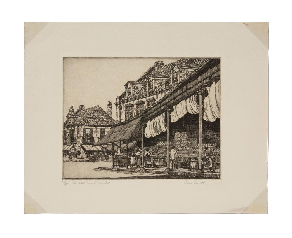 Appraisal: Paul H Smith American Illinois b Where Felicia Lives etching