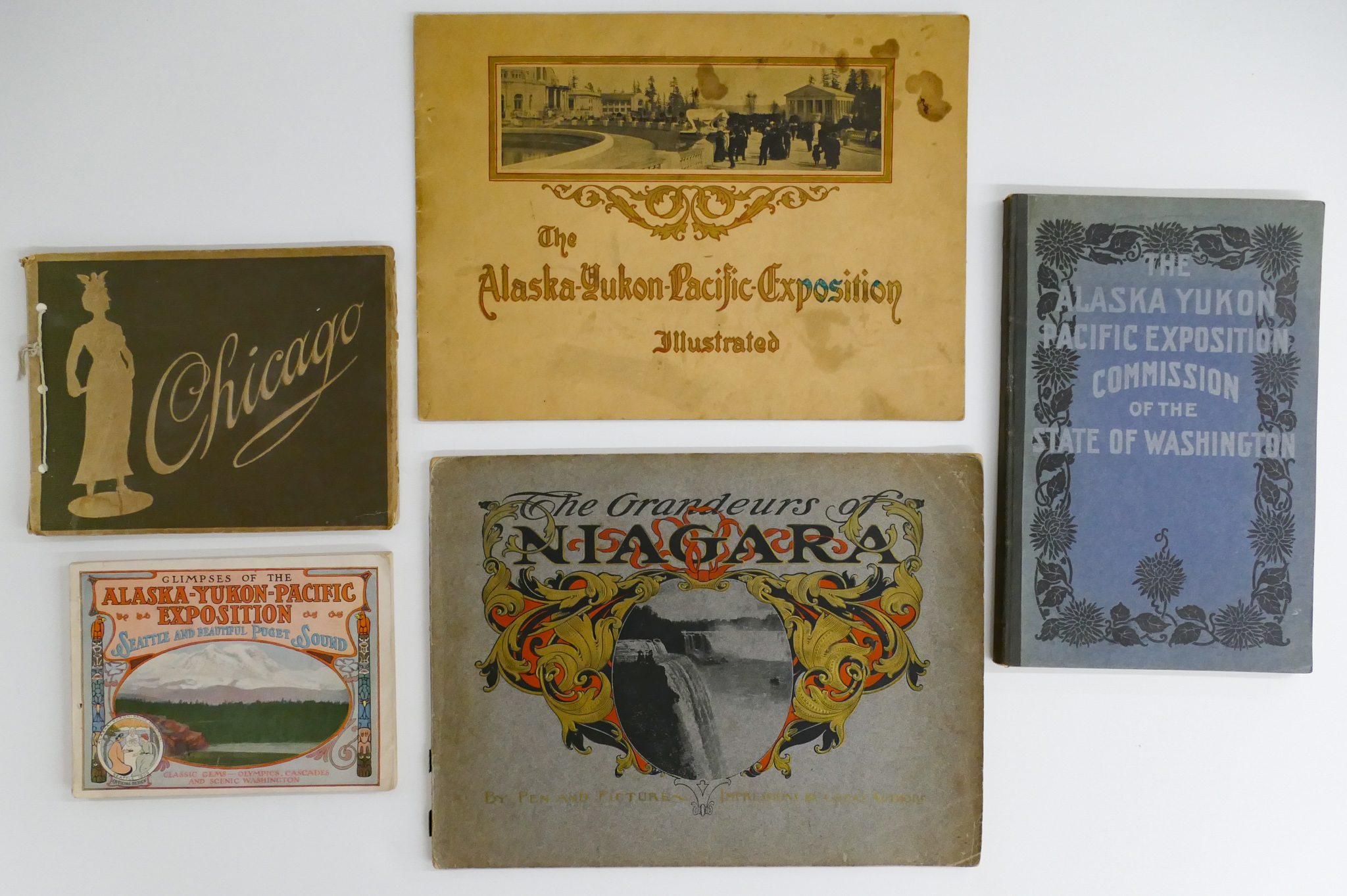 Appraisal: Box Alaska Yukon Expedition Booklets Etc