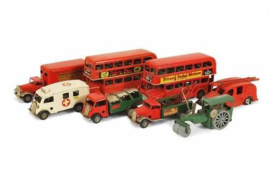 Appraisal: COLLECTION OF TRIANG MINIC TOYS INCLUDING X DOUBLE DECKER BUSES