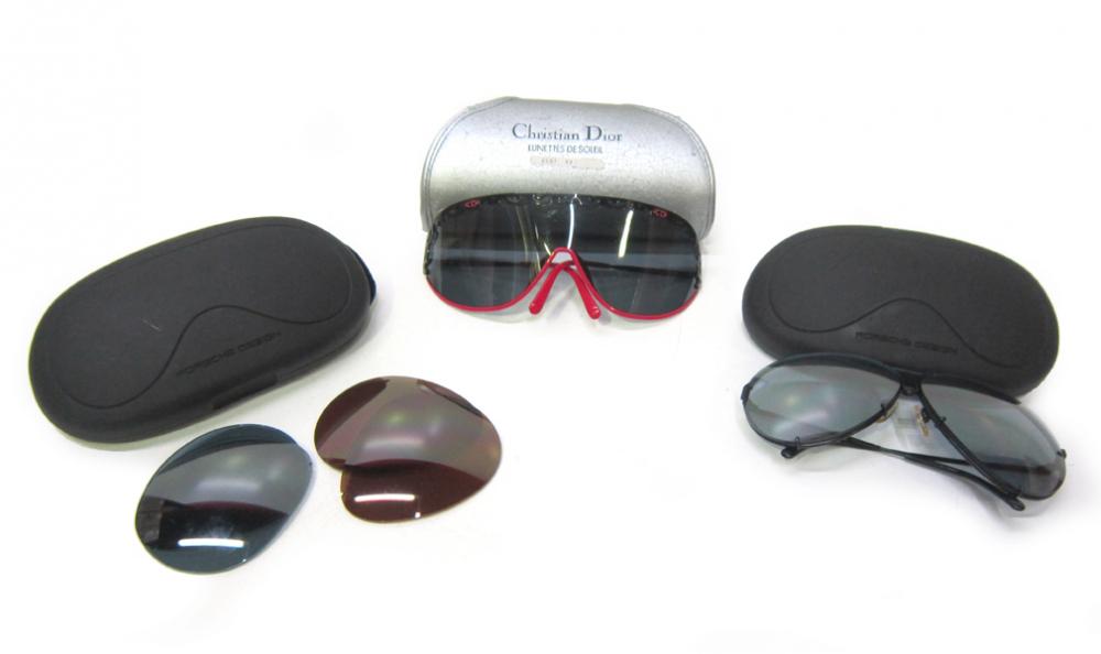 Appraisal: THREE PAIRS OF QUALITY BRANDED SUNGLASSES THREE PAIRS OF QUALITY