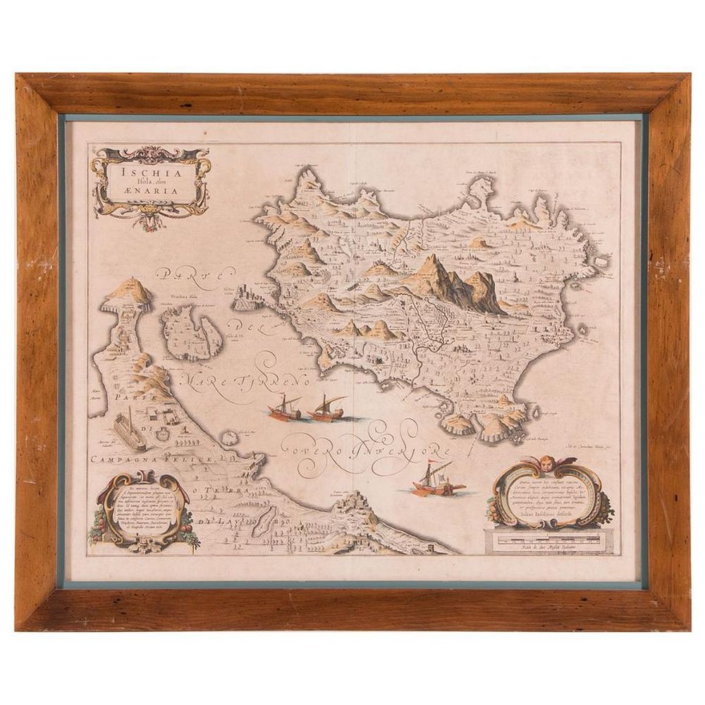 Appraisal: Joan BLAEU - Map Artist Joan BLAEU - Title View