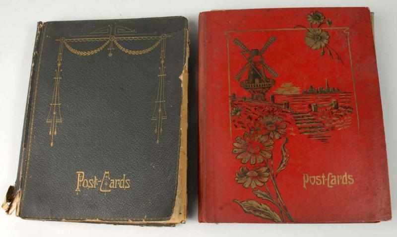 Appraisal: Lot of Early Post Card Albums Description Nice selection of