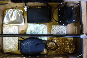 Appraisal: Collection of 's and later beaded and other evening bags