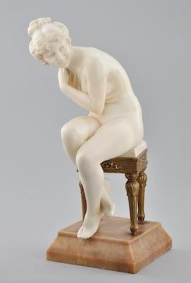 Appraisal: Galileo Pochini Italian th th Century Figure of a nude