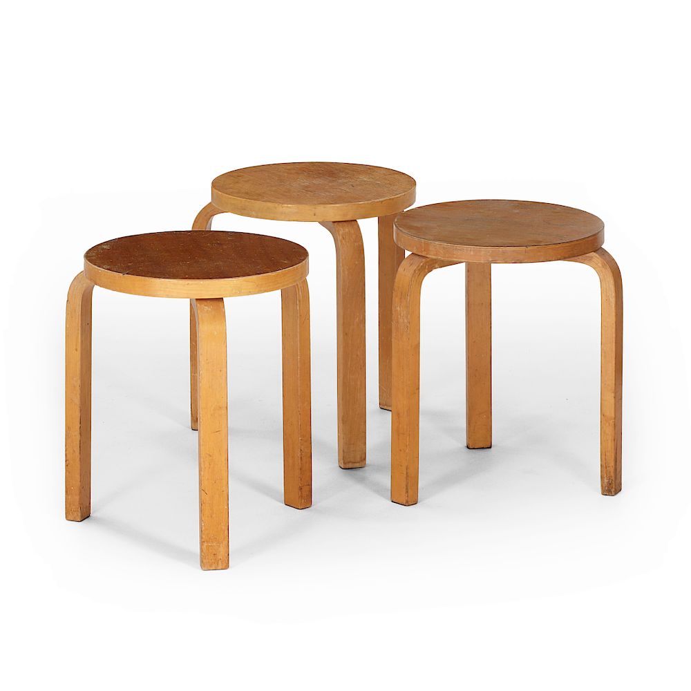 Appraisal: Alvar Aalto A set of three circa s to s