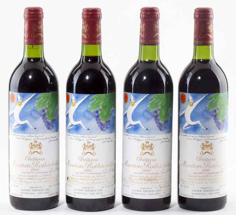 Appraisal: Chateau Mouton RothschildPauillac bottles bn ts'' remains one of the