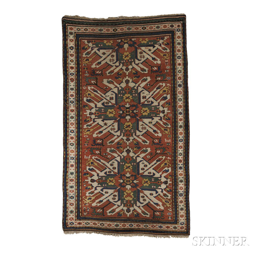 Appraisal: Eagle Karabagh Rug South Caucasus late th century two and