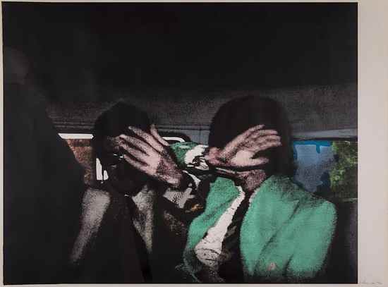 Appraisal: Richard Hamilton - Release l screenprint in colours with silver