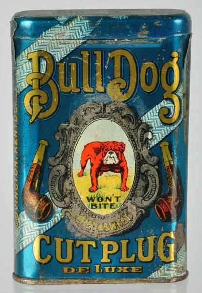 Appraisal: Bulldog Cut Plut Pocket Tin Only slight fading a few