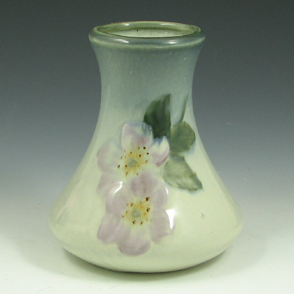 Appraisal: Weller Etna Floral Vase - Mint Weller Etna vase with