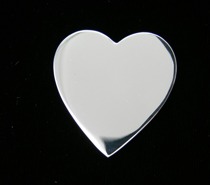 Appraisal: Tiffany Co Sterling Silver Heart Pin Tiffany marked heart pin