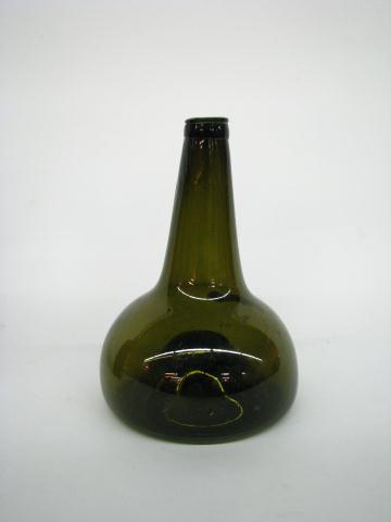 Appraisal: Antique bottle Dutch Onion '' high green open pontil