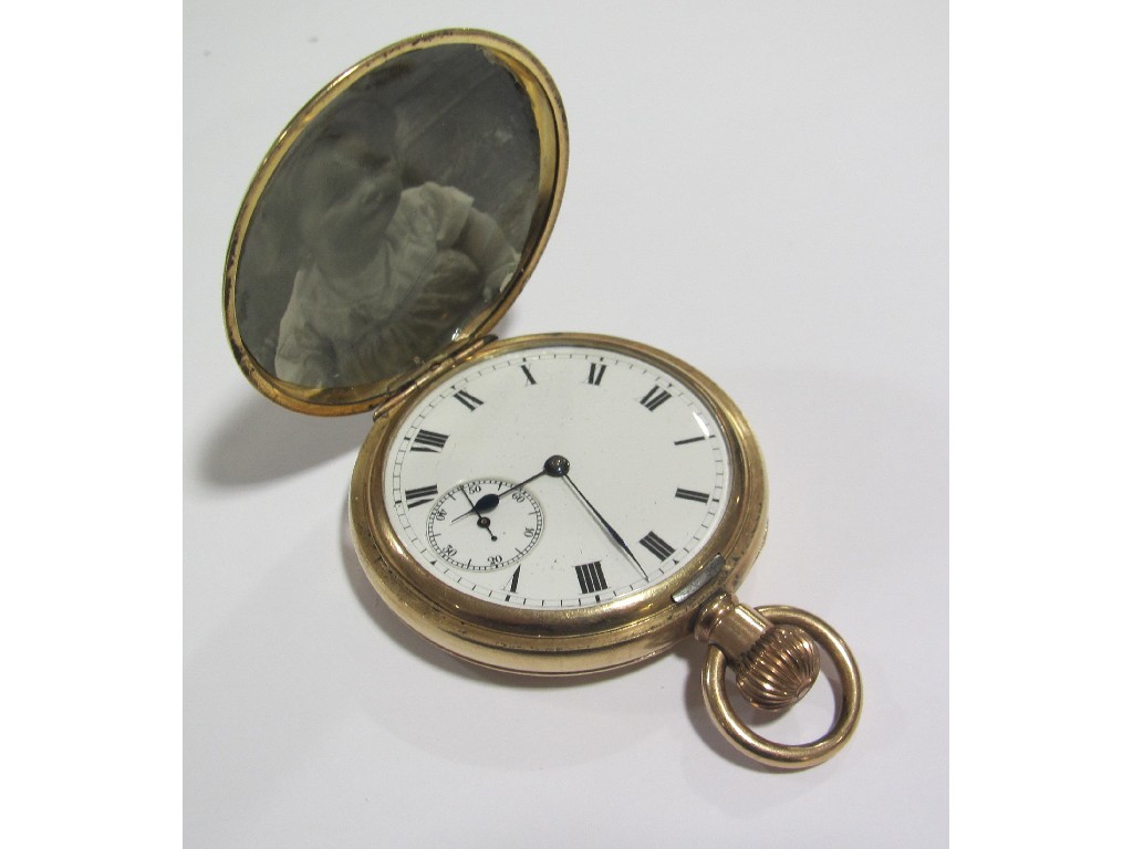 Appraisal: Lot comprising rolled gold Waltham pocket watch and a 's