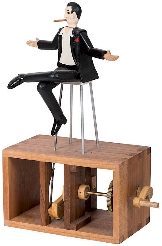 Appraisal: Self-Levitation Automaton Self-Levitation Automaton Paris Pierre Mayer ca s Wooden