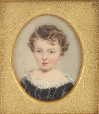 Appraisal: Early th Century English School Portrait Miniature of William Palgrave