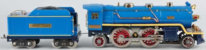 Appraisal: Lionel No Steam Engine Tender Description American Standard gauge Includes