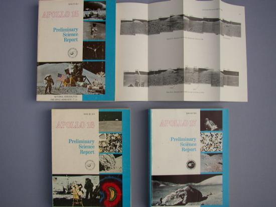 Appraisal: NASA Apollo Preliminary Science Reports A set of three covering