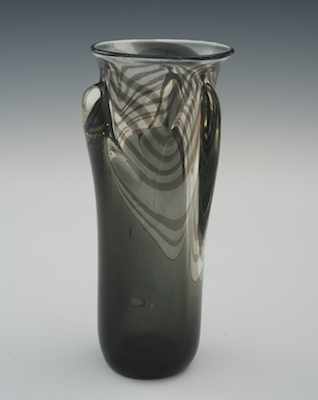 Appraisal: Brent Kee Young American Contemporary Substantial blown glass vase in