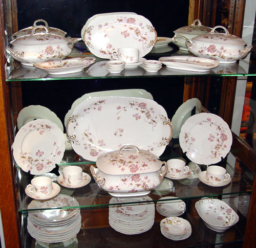 Appraisal: FRENCH LIMOGES CHINA CA - Remy Delinieres Limoges France pieces