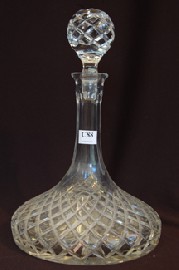 Appraisal: CRYSTAL SHIPS DECANTER