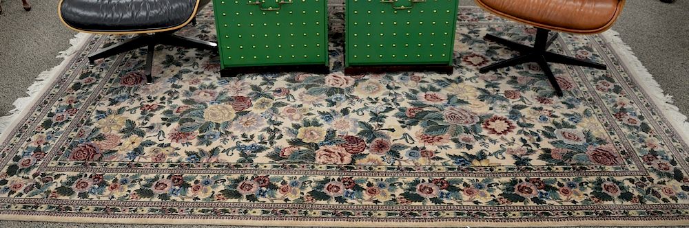 Appraisal: Two rugs including a runner ' x ' and a