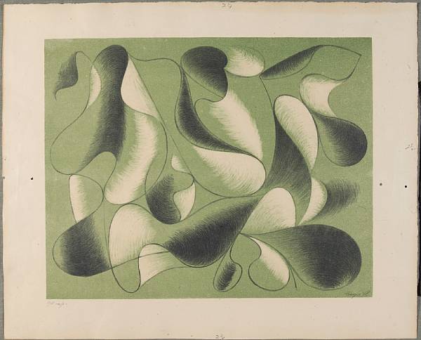 Appraisal: Herbert Bayer German American - Seven Convolutions H - The