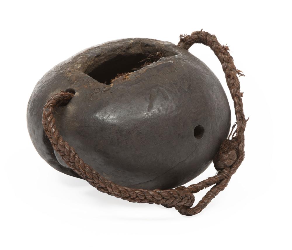 Appraisal: African Kuba Dog Bell Kasai-Occidentale Province Democratic Republic of Congo