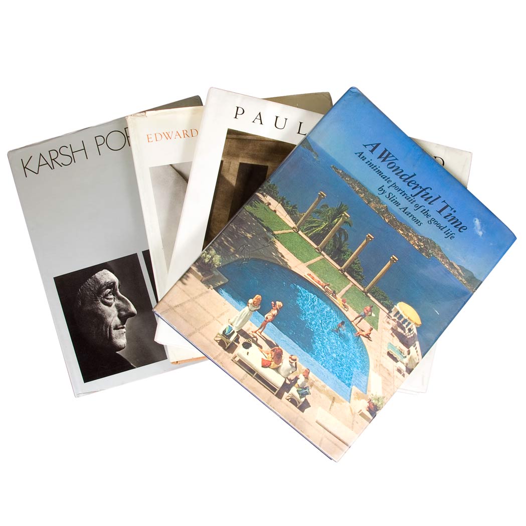 Appraisal: PHOTO BOOKS Group of approximately twenty volumes Includes AARONS SLIM