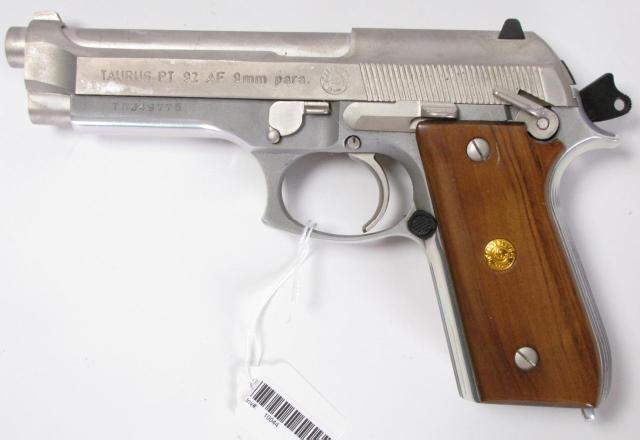 Appraisal: Taurus PT AF mm Para satin and nickel finish wood