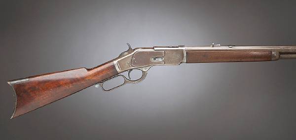 Appraisal: A scarce early First Model Winchester Model lever action rifle