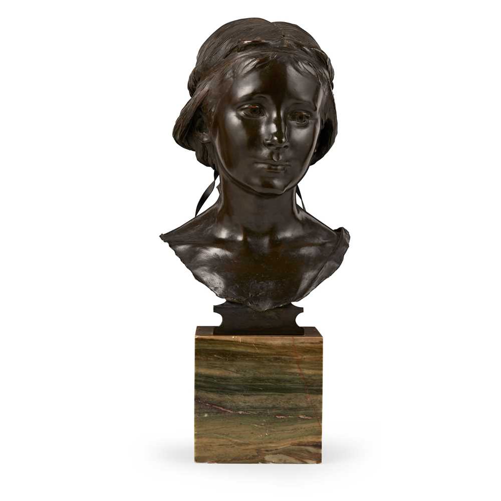 Appraisal: ALFRED DRURY - GRISELDA bronze signed and dated ' raised