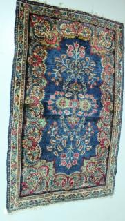 Appraisal: SEMI ANTIQUE HAND MADE RUG Measures L x - W