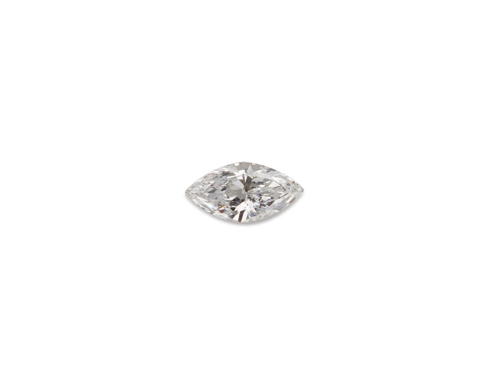 Appraisal: Unmounted Diamond Unmounted Diamond the marquise-cut diamond weighing cts Other