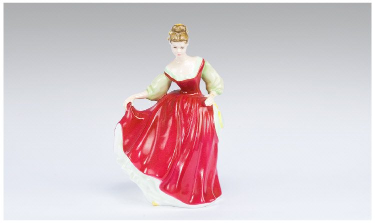 Appraisal: Royal Doulton Figure 'Fair Lady' HN Red Dress with Pale