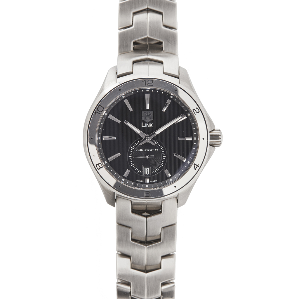 Appraisal: TAG HEUER- A gentleman's stainless steel cased wrist watch Link