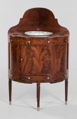 Appraisal: Fine American Federal Wash Stand possibly Duncan Phyfe or one