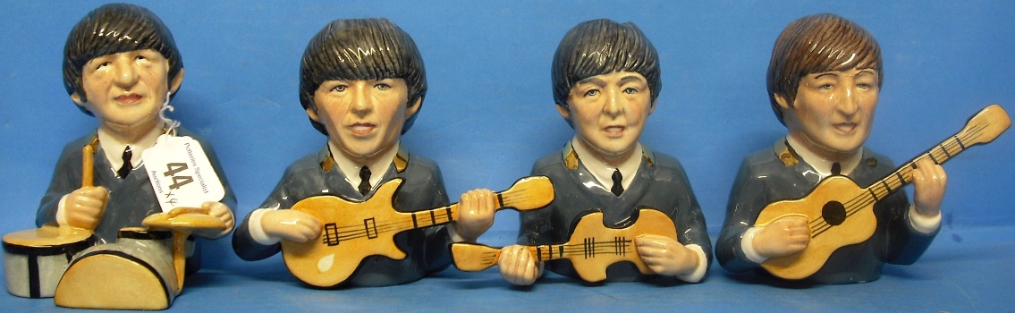 Appraisal: Set of Bairstow Manor Limited edition Beatles Jugs in Special