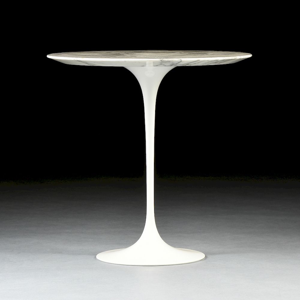 Appraisal: after EERO SAARINEN FINNISH AMERICAN - A WHITE MARBLE AND