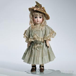 Appraisal: B b AT Andre Thuillier Bisque Head Doll B b