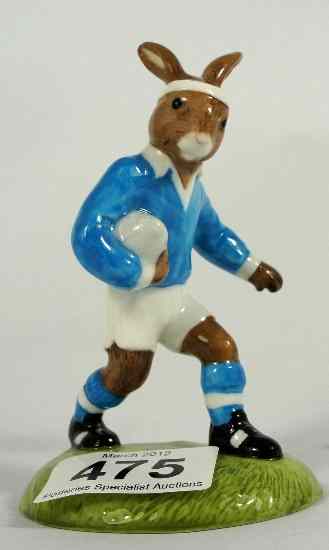 Appraisal: Royal Doulton Bunnykins Figures Rugby Player DB Limited Edition Boxed