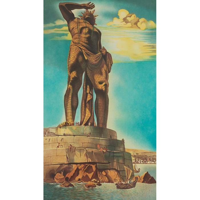 Appraisal: Salvador Dal iexcl Spanish - ''Colossus '' c lithograph on