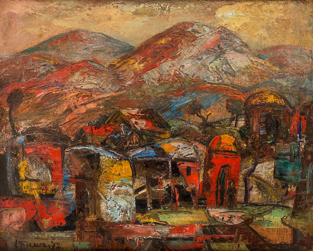 Appraisal: MINAS AVETISYAN ARMENIAN - MINAS AVETISYAN ARMENIAN - At the